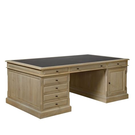 An einem schönen und ebenso praktischen schreibtisch, lernt und arbeitet es sich. Schreibtisch Eiche massiv, Tisch Massivholz, Breite 200 cm ...