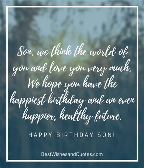 35 Unique And Amazing Ways To Say Happy Birthday Son