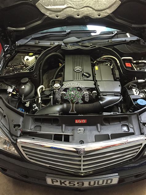 Mercedes C180 Kompressor 16 Engine Bay After Lpg Conversion Lpg