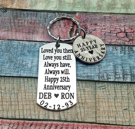 You can make every wedding anniversary of your'smemorable. Anniversary Gift Year anniversary Gift For Husband 25th ...