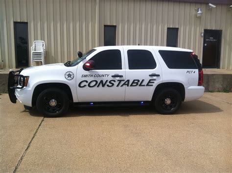 Smith County Tx Constable Pct 4 Chevy Tahoe Slicktop Police Cars