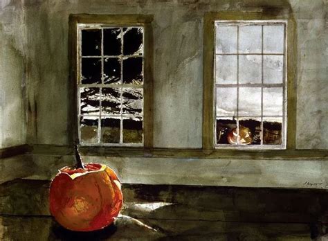 The Wyeths Penchant For Pumpkin Painting And Halloween Andrew Wyeth