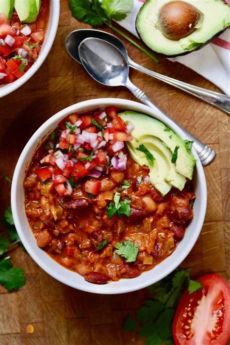 My Ultimate Vegan Chili Recipe Is Quick And Easy Healthy And Has The