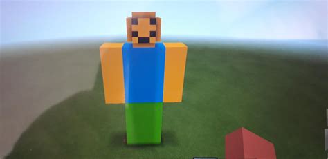 I Built A Roblox Noob Im Minecraft Rminecraft