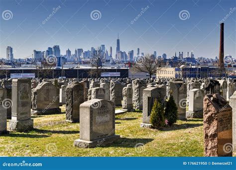 Calvary Cemetery New York City Editorial Image Image Of Roman