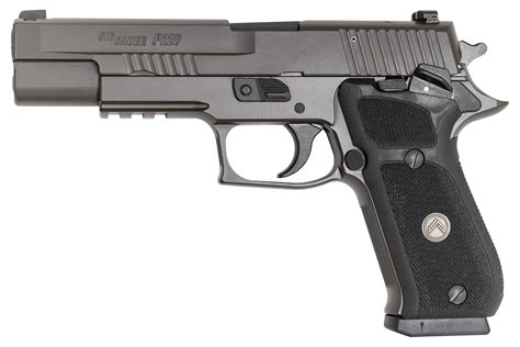 Sig Sauer P220 10mm Legion Sao Pistol With Black G10 Grips And X Ray