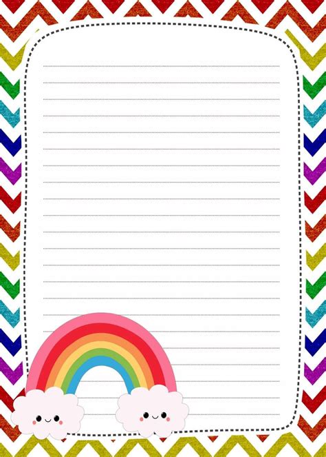 Note Writing Paper Cool Writing Note Paper Printable Lined Paper