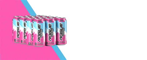 Rogue Energy Cans Cotton Candy 12 Pack