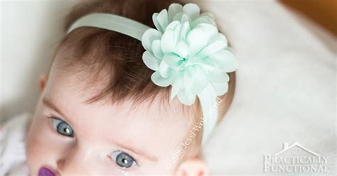 How To Make Diy Baby Flower Headbands No Sewing Required