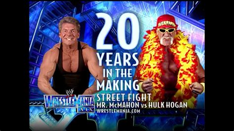 Story Of Mr Mcmahon Vs Hulk Hogan Wrestlemania 19 Youtube