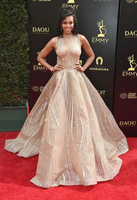 Mishael Morgan At Daytime Emmy Awards 2018 In Los Angeles 04292018