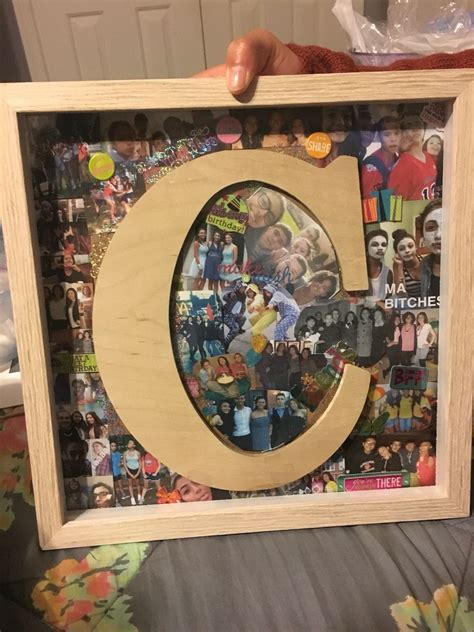 Creative best friend diy birthday gifts. We made this for our best friends birthday and she really ...