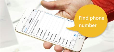 How To Find Phone Number