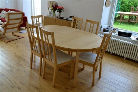 We have a wide range of dining table sets for 6 that let you share great meals with family and friends without breaking your budget. Ikea extending oval kitchen table and 6 chairs | in Grange, Edinburgh | Gumtree