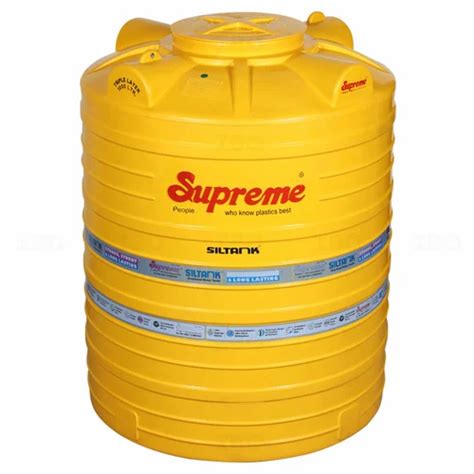 Supreme 3 Layer Yellow 1000 L Overhead Tank At Best Price In Ghaziabad