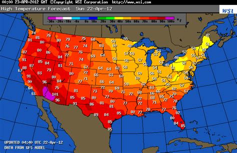 Us National Weather Forecast Map