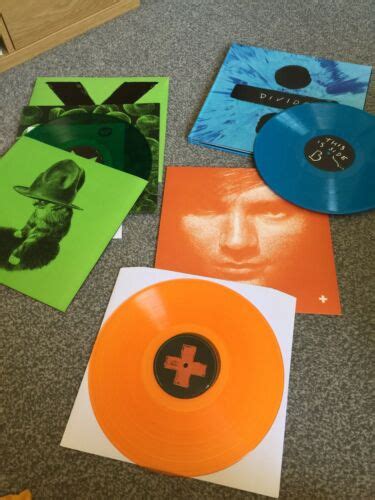 Ed Sheeran Original Pressings Plus Multiply Divide Orange