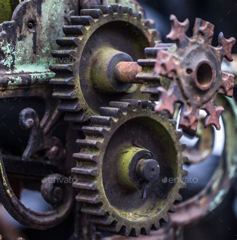 Old Mechanical Parts Stock Photo By Puhimec Photodune