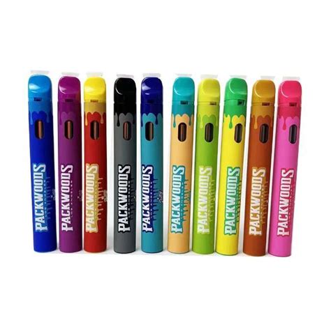 New E Cigarettes Disposable Vape Pens Runtz X Packwoods 1 0ml 380mAh