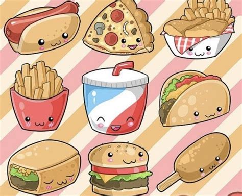 Pin By Bella Chescire On Kawaii Stuff Cute Food Drawings Cute