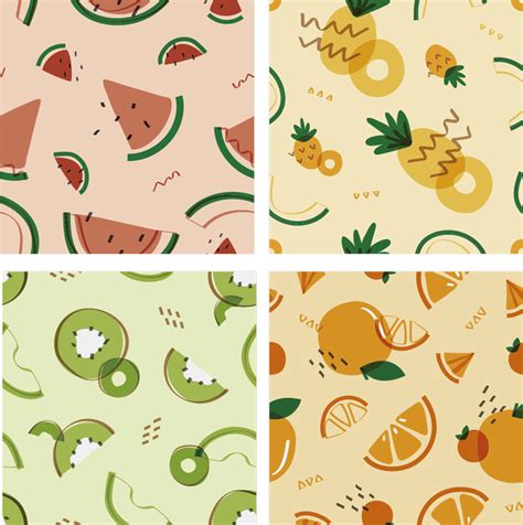 Fruit Tiles Kitchen Wall Sticker Tile Transfer Tenstickers