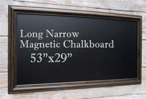 Large Kitchen Chalkboard Kitchen Magnet Board By Revivedvintage