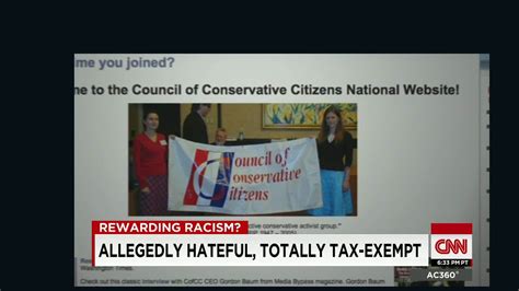 Alleged Hate Group Is Tax Exempt Cnn Video