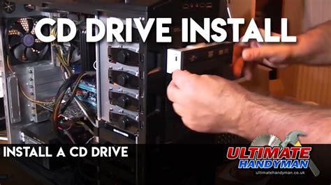 Install A Cd Drive Youtube