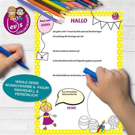 70 11 rahmen antik papier. Personalisiertes Oster-Briefpapier für Kinder (PDF Datei) in 2020 | Kinder lernen, Briefpapier ...