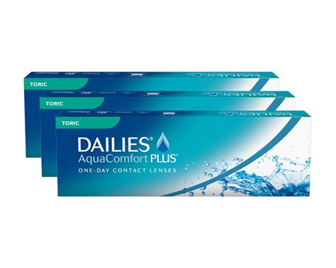 Focus Dailies Aqua Comfort Plus Toric Pack Daily Toric Contact