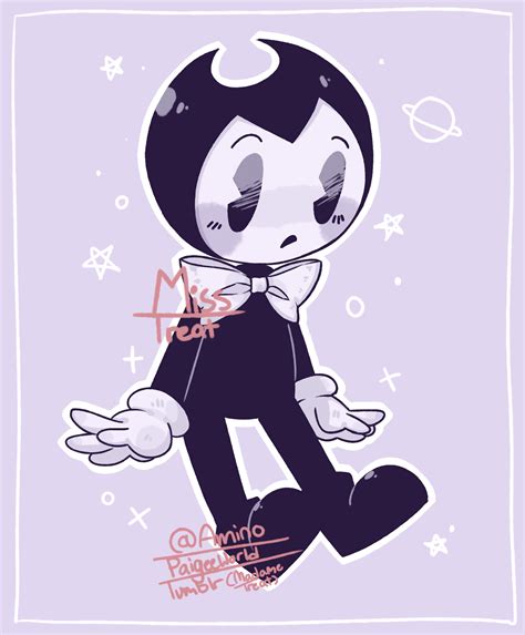 Cute Bendy And The Ink Machine Horror Game Fan Art Bendy And The Ink