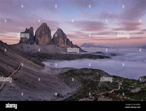 To Hike Around The Tre Cime Di Lavaredo The Most Famous Mountains In