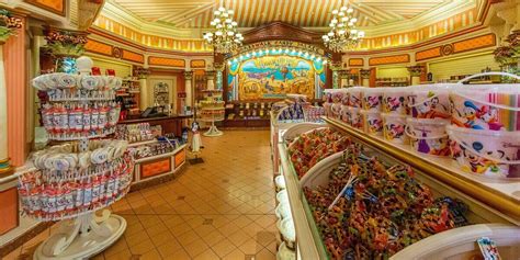 Boardwalk Candy Palace In Disneyland Parissüßigkeiten Shop