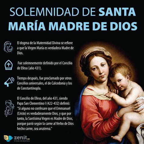 Hoy La Iglesia Celebra Ls Solemnidad De Santa María Madre De Dios
