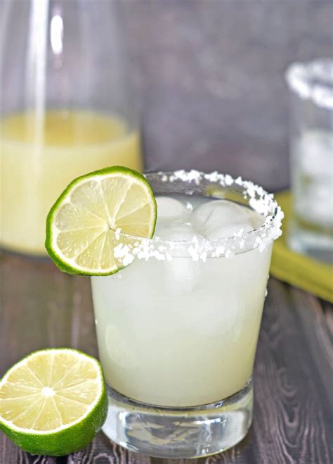 Margarita Mix And Classic Margarita Recipe
