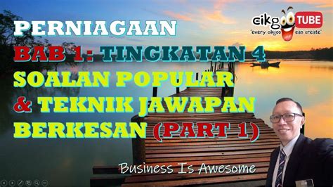 Pembahagian hayat perniagaan kepada suatu jangka masa yang tetap kerana hayat perniagaan diandaikan berterusan. PERNIAGAAN BAB 1:TINGKATAN 4 SOALAN POPULAR & TEKNIK ...