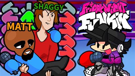 I Played The Hardest Mod In Friday Night Funkin Shaggy X Matt Youtube