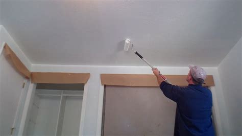 Homeadvisor's ceiling painting cost guide gives average costs to paint ceilings per square foot, including exposed basement, popcorn, bathroom ceilings and more. Interior Painting Step 2: Painting the Ceiling - YouTube