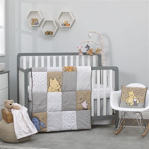 Stay classy with these collections that feature classic colors and designs. Disney® Classic A Day With Pooh Crib Bedding Collection ...
