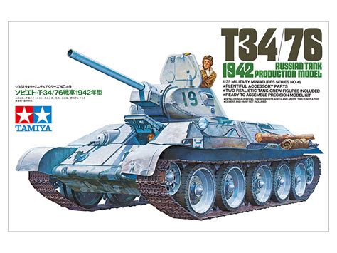1 35 ソビエト T34 76戦車 1942年型 鉄道模型プラモデルラジコンガンミリタリーフィギュアミニカー 玩具 おもちゃ