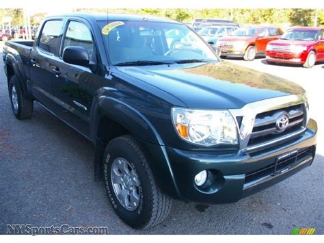 2009 Toyota Tacoma V6 Double Cab 4x4 In Timberland Green Mica Photo 13