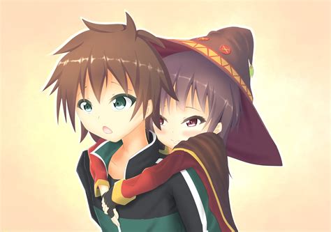 Konosuba Megumin And Kazuma Alinecalp