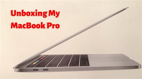 Unboxing The Macbook Pro YouTube