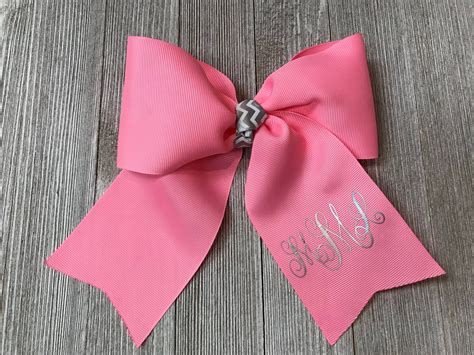 Monogram Hair Bow Personalized Bow Name Bow Etsy Monogram Hair Bow Personalized Bow Hair Bows