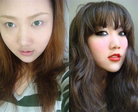 Ugly Asian Before And After Makeup Mugeek Vidalondon