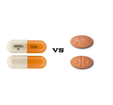 Differences And Similarities Between B974 Vs Adderall Public Health