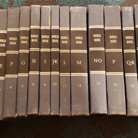 Value Of A 1961 Set Of The World Book Encyclopedias
