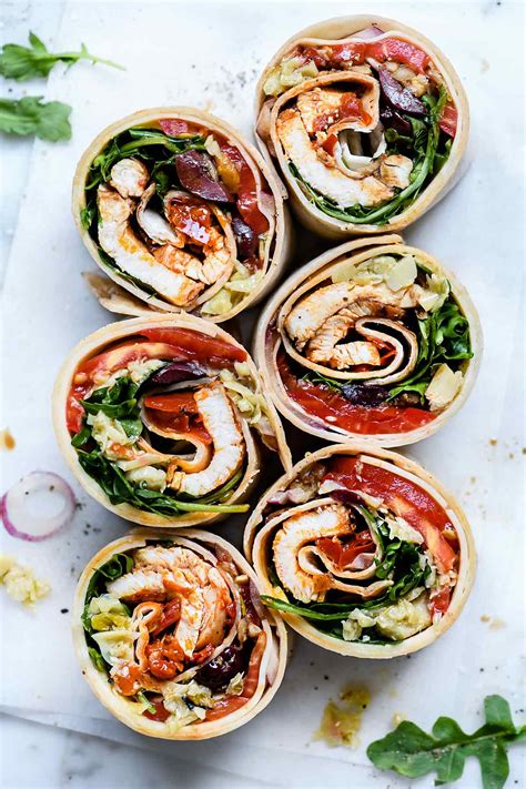Last modified on 26th september 2020. Italian Chicken Wrap | foodiecrush