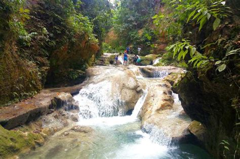 From Ocho Rios The Blue Hole And Dunns River Falls Trip Getyourguide