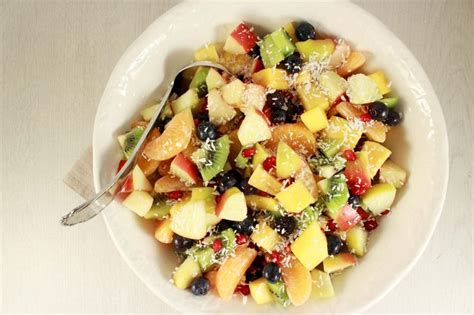 Winterse fruitsalade Kokerellen Recept Voedsel ideeën